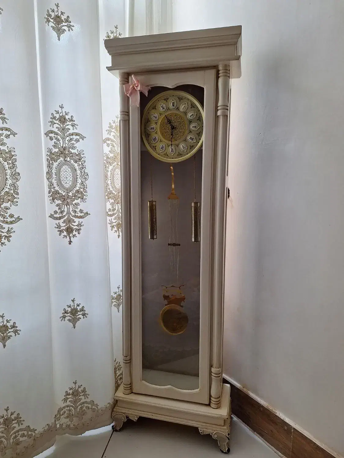 ساعت ایستاده سبد سیب زمینی|ساعت دیواری و تزئینی|سبزوار, قلعهنو دهزار|دیوار