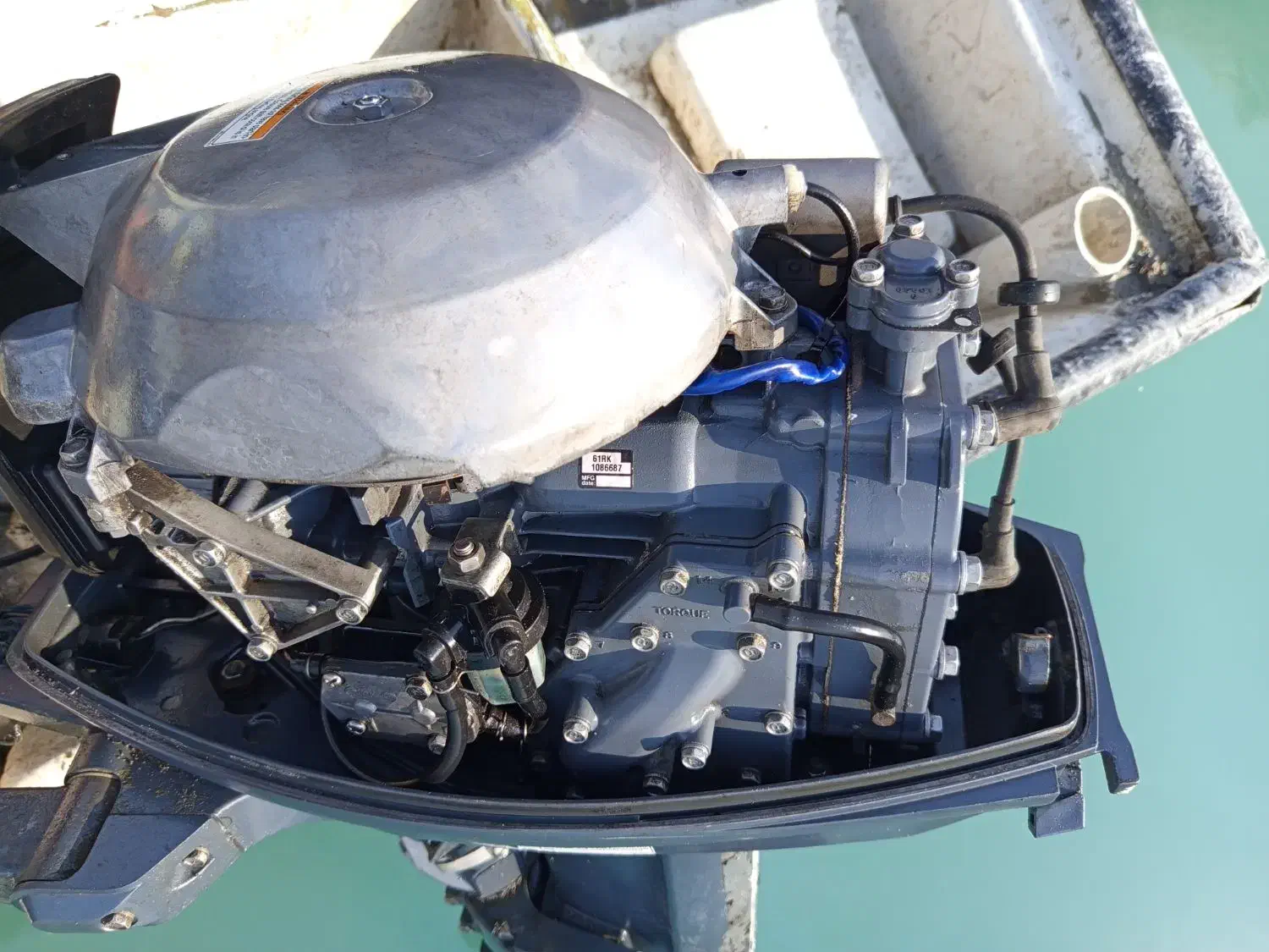 موتور قایق 25 مدل 2021 یاماها فروش فوری|قایق و سایر وسایل نقلیه|قشم, |دیوار