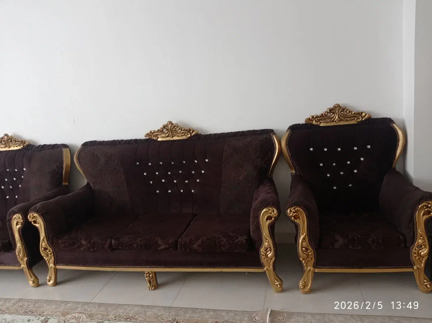 مبل سلطنتی|مبلمان خانگی و میز عسلی|بانه, |دیوار