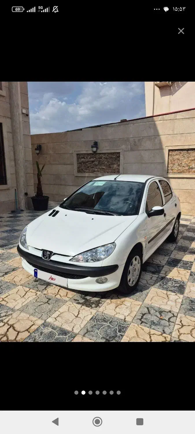 ۲۰۶ تیپ ۵ مدل ۹۵ درحد صفر|خودرو سواری و وانت|مشهد, هدایت|دیوار