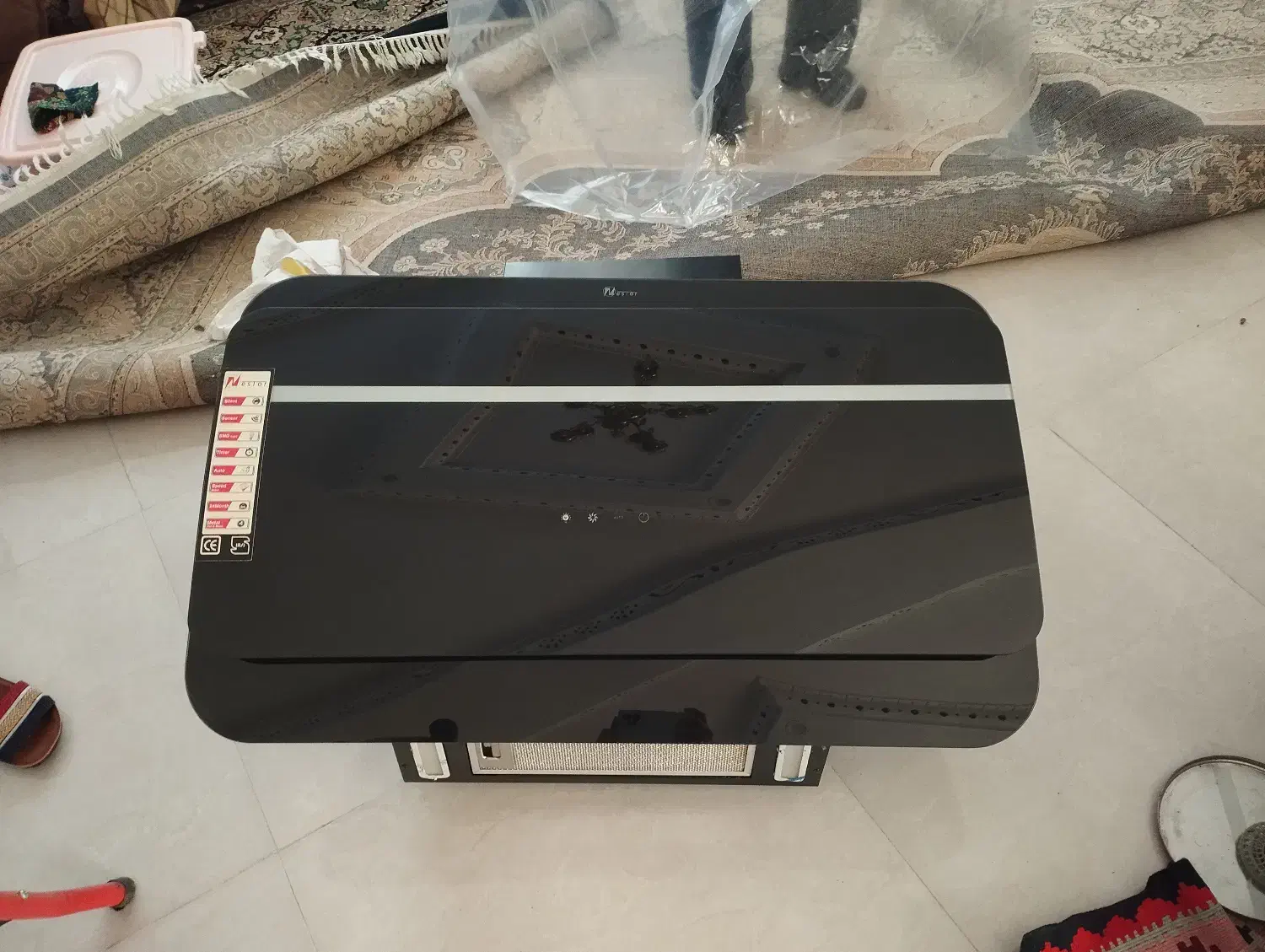 هود لمسی|هود|تکاب, |دیوار