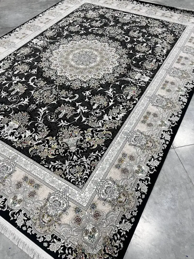 فرش ۱۲۰۰شانه تراکم ۳۶۰۰کاشان|فرش|کاشان, مزرعه نو|دیوار