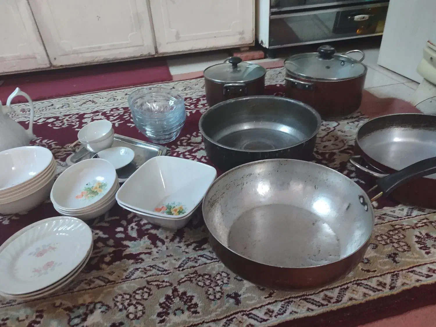 ظروف دست دوم|ظروف پخت‌وپز|مشهد, خواجه ربیع|دیوار