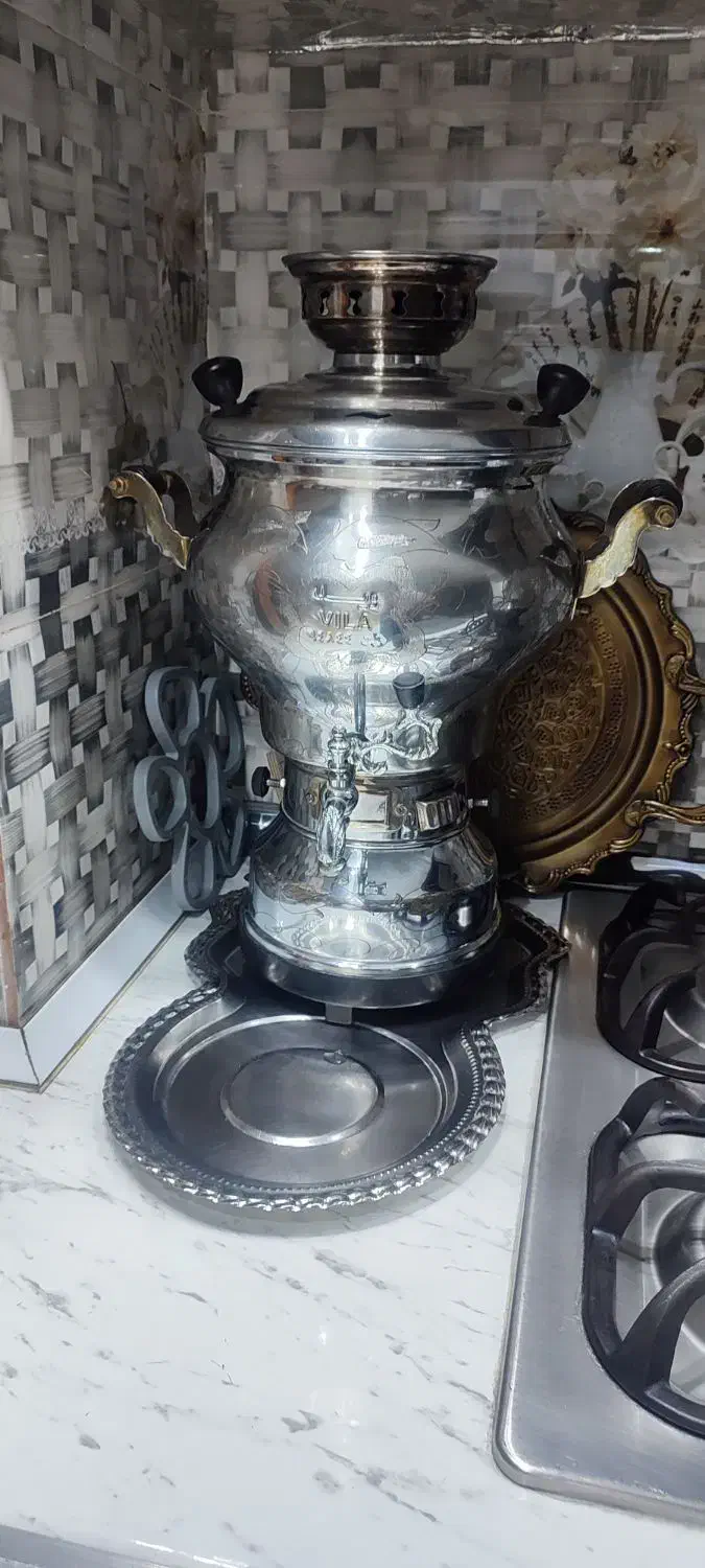 سماور ۶ لیتری گازی|سماور، چای‌ساز، قهوه‌ساز|دورود, |دیوار