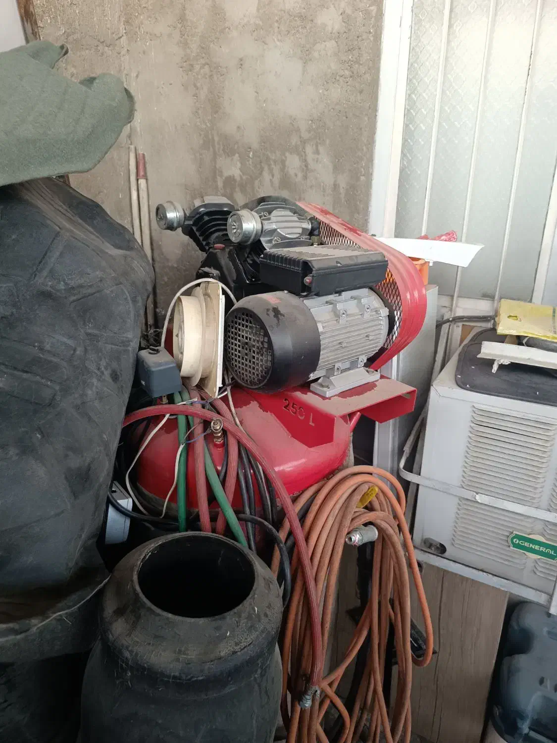 کمپرسور باد ۲۵۰|فروشگاه و مغازه|اندیمشک, |دیوار