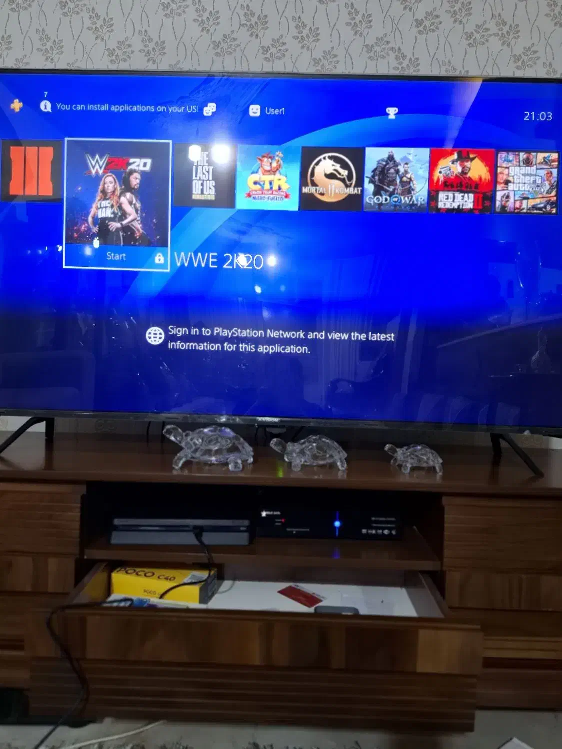 ps4 کپی خور اسلیم دو دسته|کنسول، بازی ویدئویی و آنلاین|کرمان, |دیوار