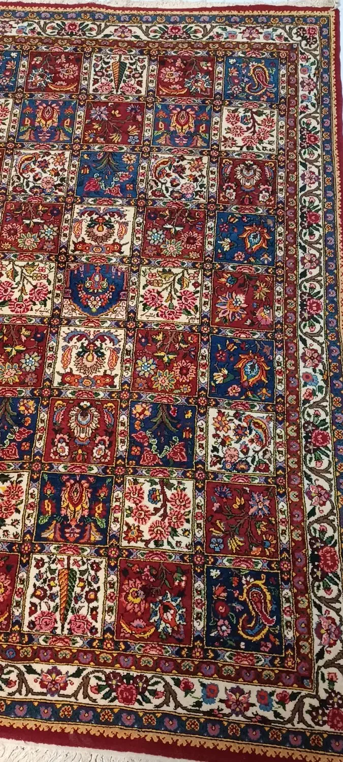 فرش دستباف خشتی چالشتر|فرش|رباط‌کریم, شترخوار|دیوار