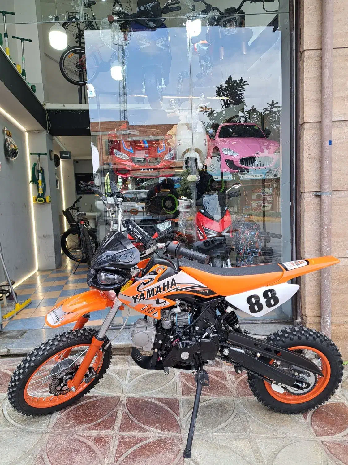 مینی کراس ۱۲۵ سی سی بنزینی صفر|موتورسیکلت|مینودشت, |دیوار