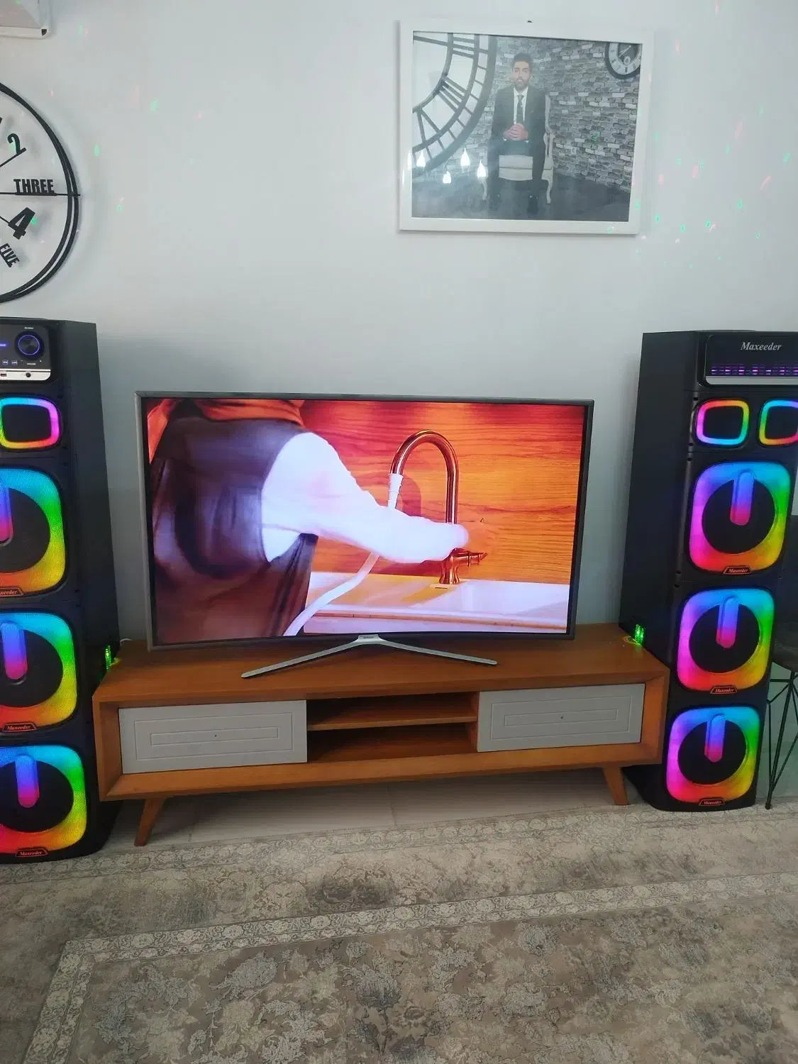 ال ای دی۵۵اینچ هوشمنداندرویدمنحنی سامسونگ|تلویزیون و پروژکتور|شهریار, شهرک وائین|دیوار