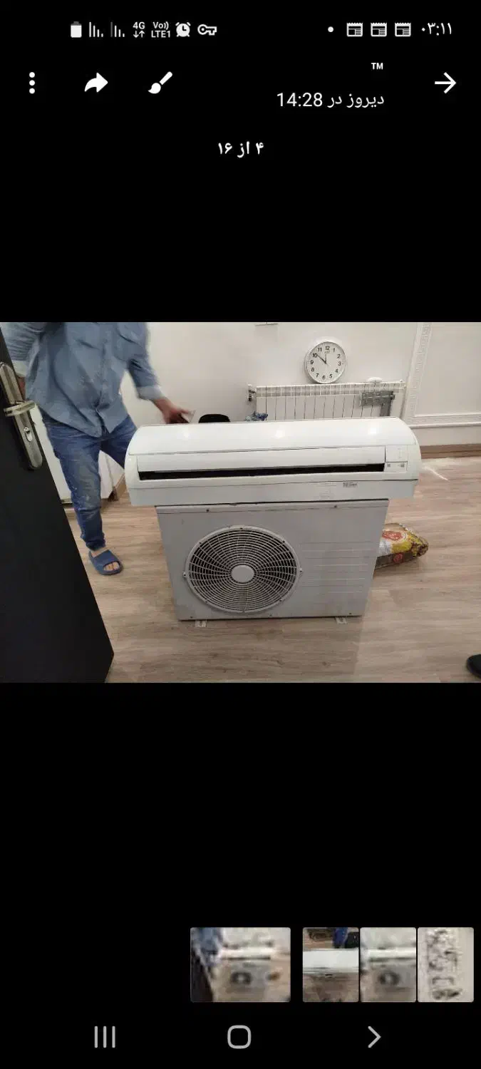 کولر گازی سامسونگ اصلی|کولر گازی و فنکوئل|قزوین, |دیوار