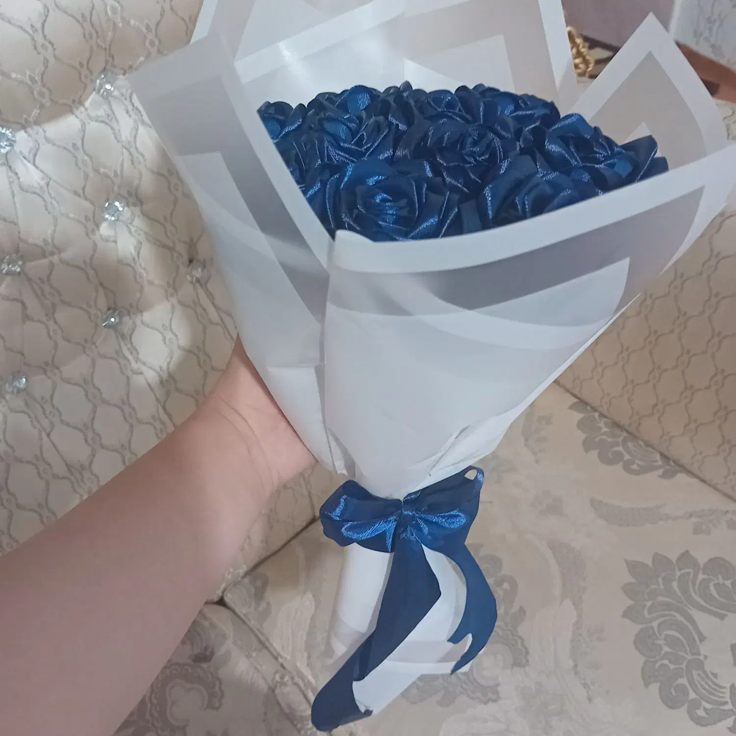 گل روبانی مناسب روز پدر|گل مصنوعی|اردبیل, |دیوار