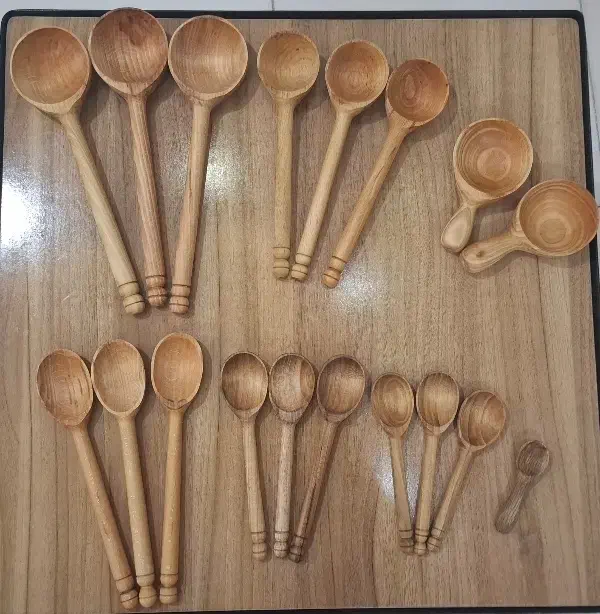 تولیدی ملاقه و قاشق چوبی|عمده‌فروشی|رشت, حافظ آباد|دیوار