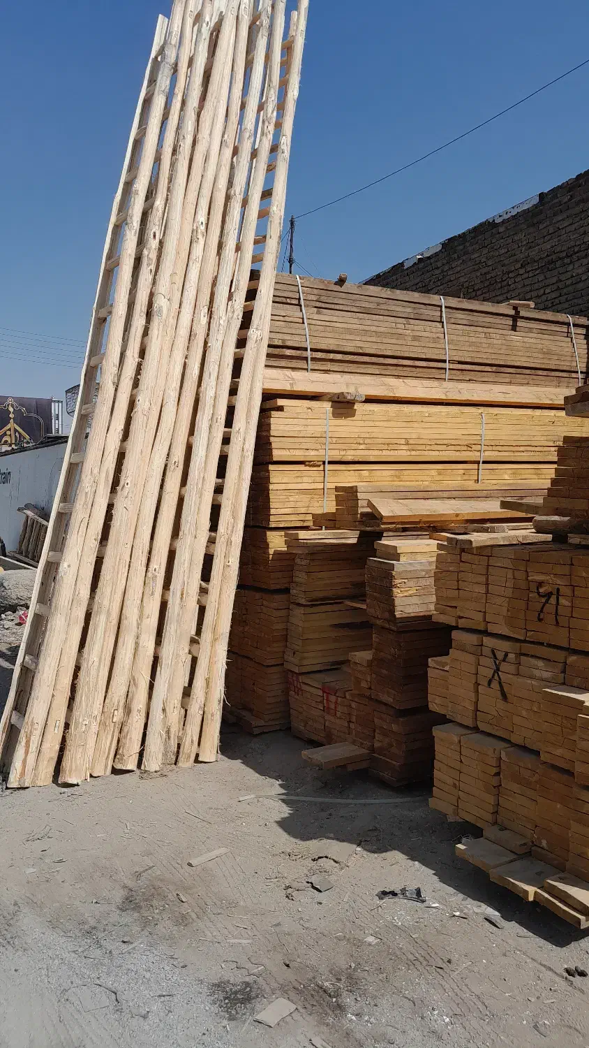 پله چوبی ۳تا ۶متری مخصوص ساختمان نردبان|مصالح و تجهیزات ساختمان|تهران, مشیریه|دیوار