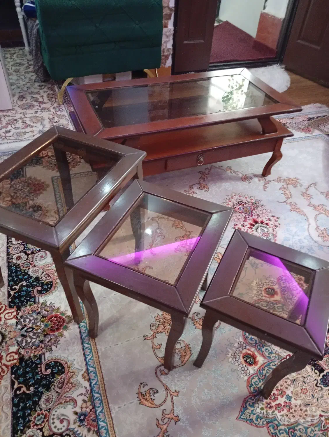 میزعسلی باچوب راش سنگین|مبلمان خانگی و میز عسلی|آستارا, |دیوار