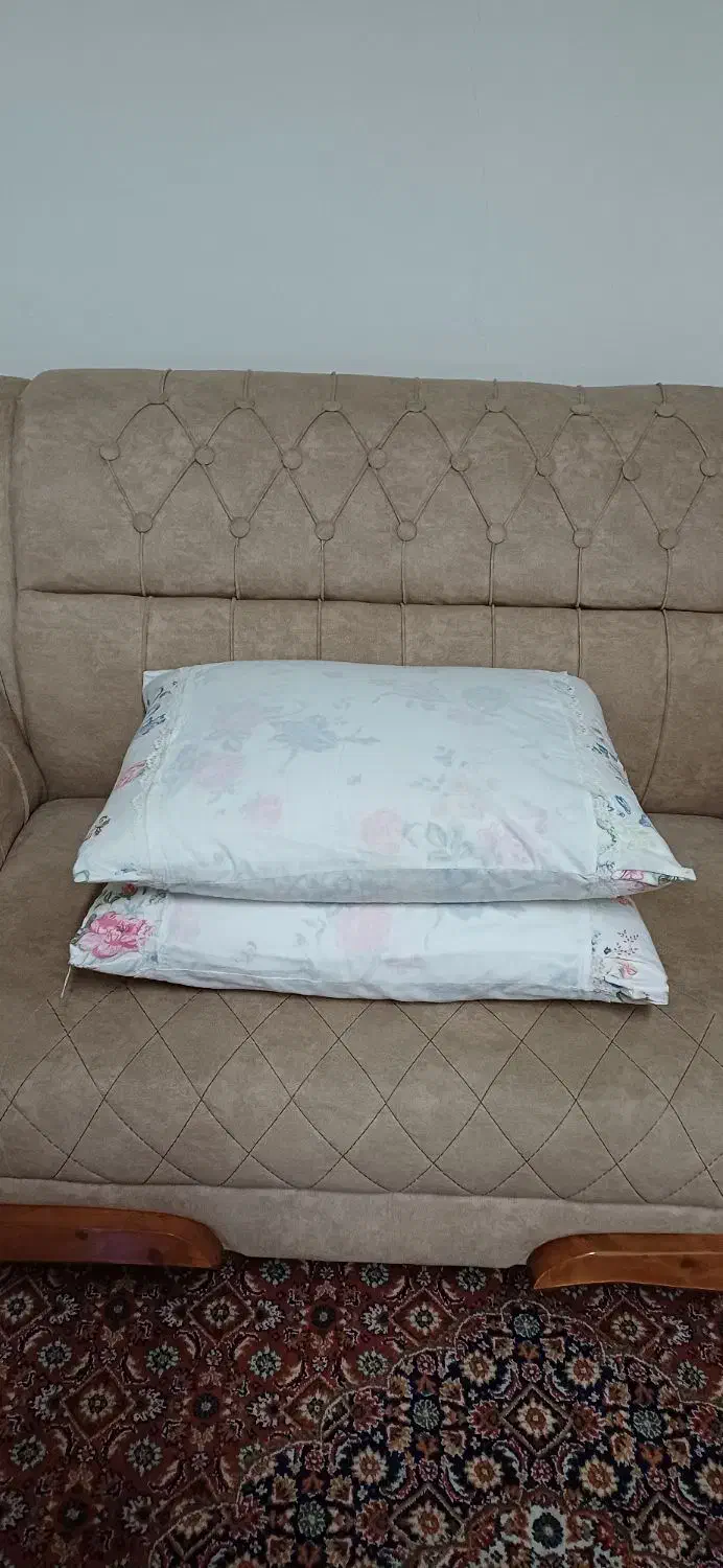 بالش در حد نو|رختخواب، بالش، پتو|رشت, نخودچر|دیوار