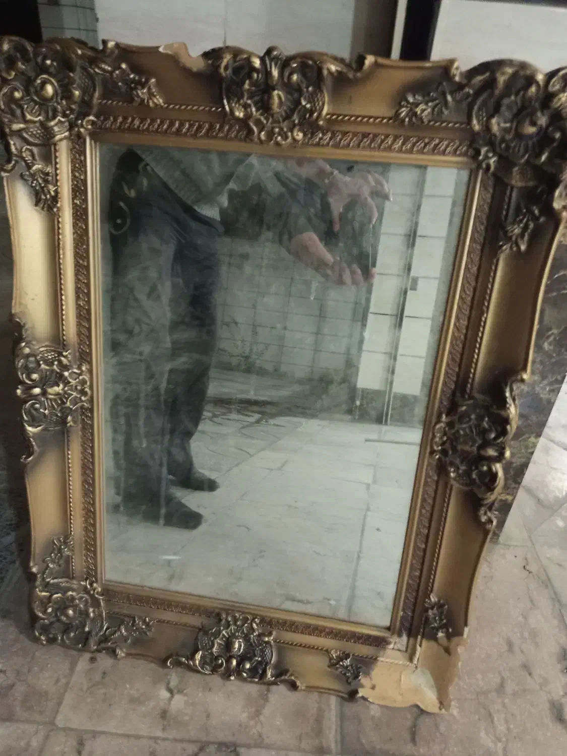 آیینه قدی قاب چوب|آینه|بروجرد, |دیوار