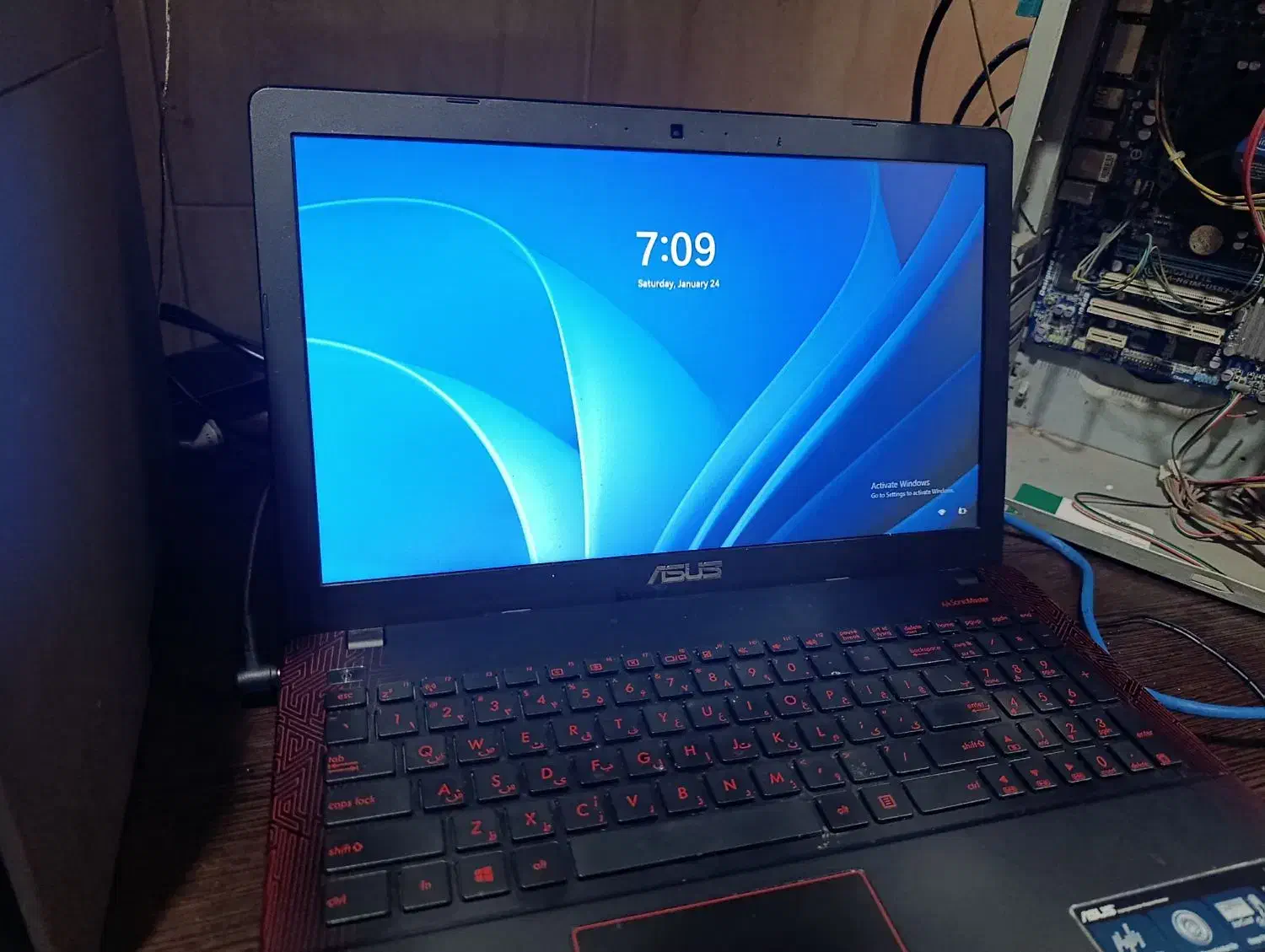 لپتاب Asus k550j corei7|رایانه همراه|تهران, افسریه شمالی|دیوار