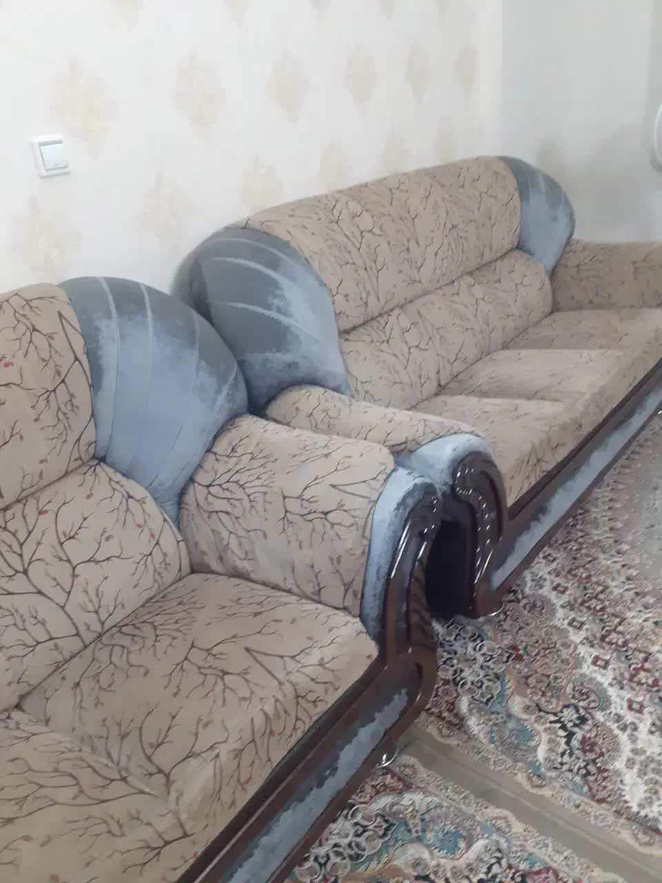 مبلمان ۶ نفره|مبلمان خانگی و میز عسلی|قم, بنیاد|دیوار