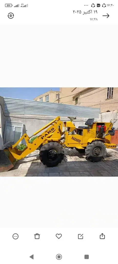 مینی لودر پارس|خودرو سنگین|جهرم, |دیوار