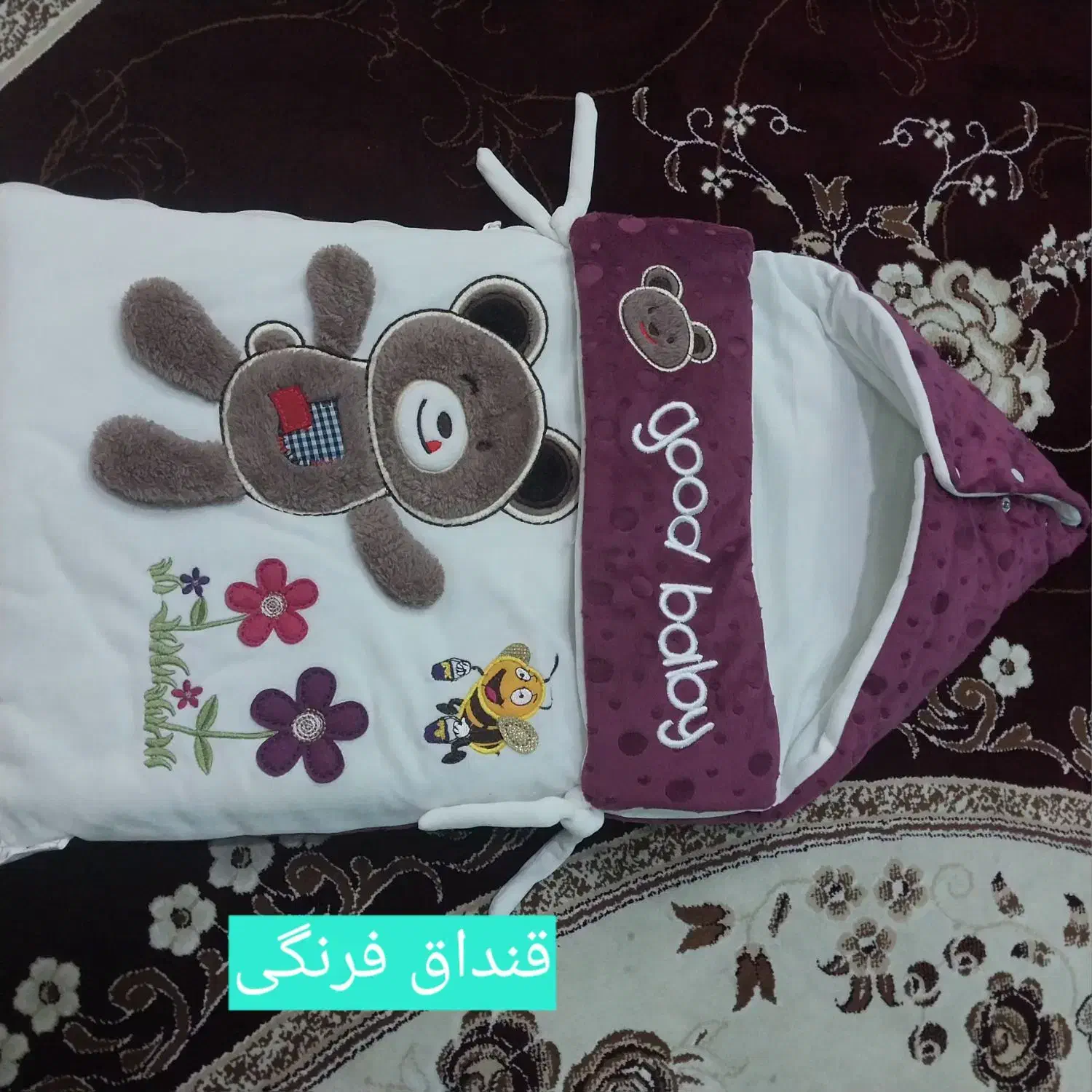 سرویس خواب نوزاد ۴تیکه|تخت و سرویس خواب|قدس, شهرقدس|دیوار