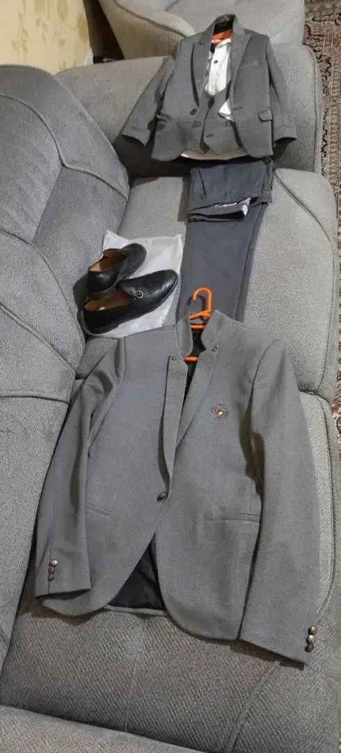 ست کت وشلوار مجلسی پدر و پسری و کفش مجلسی|لباس|شیراز, سلطان آباد|دیوار