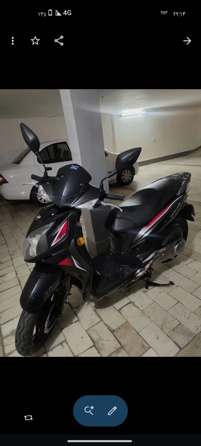 موتور sr200 sym ۱۴۰۳|موتورسیکلت|تهران, اباذر|دیوار