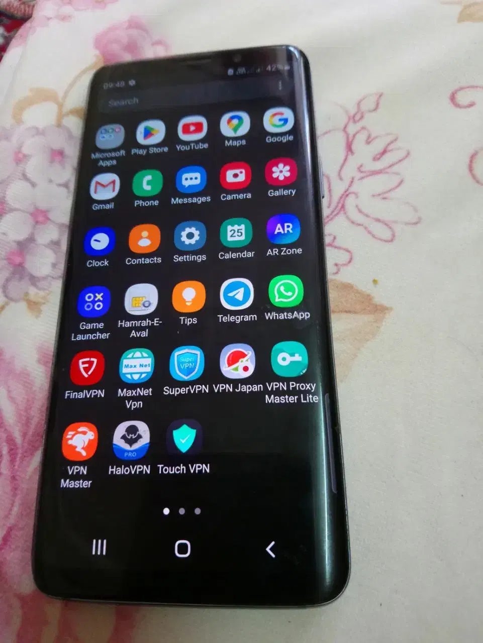 s9 سامسونگ 128 gig|موبایل|تهران, خاوران|دیوار