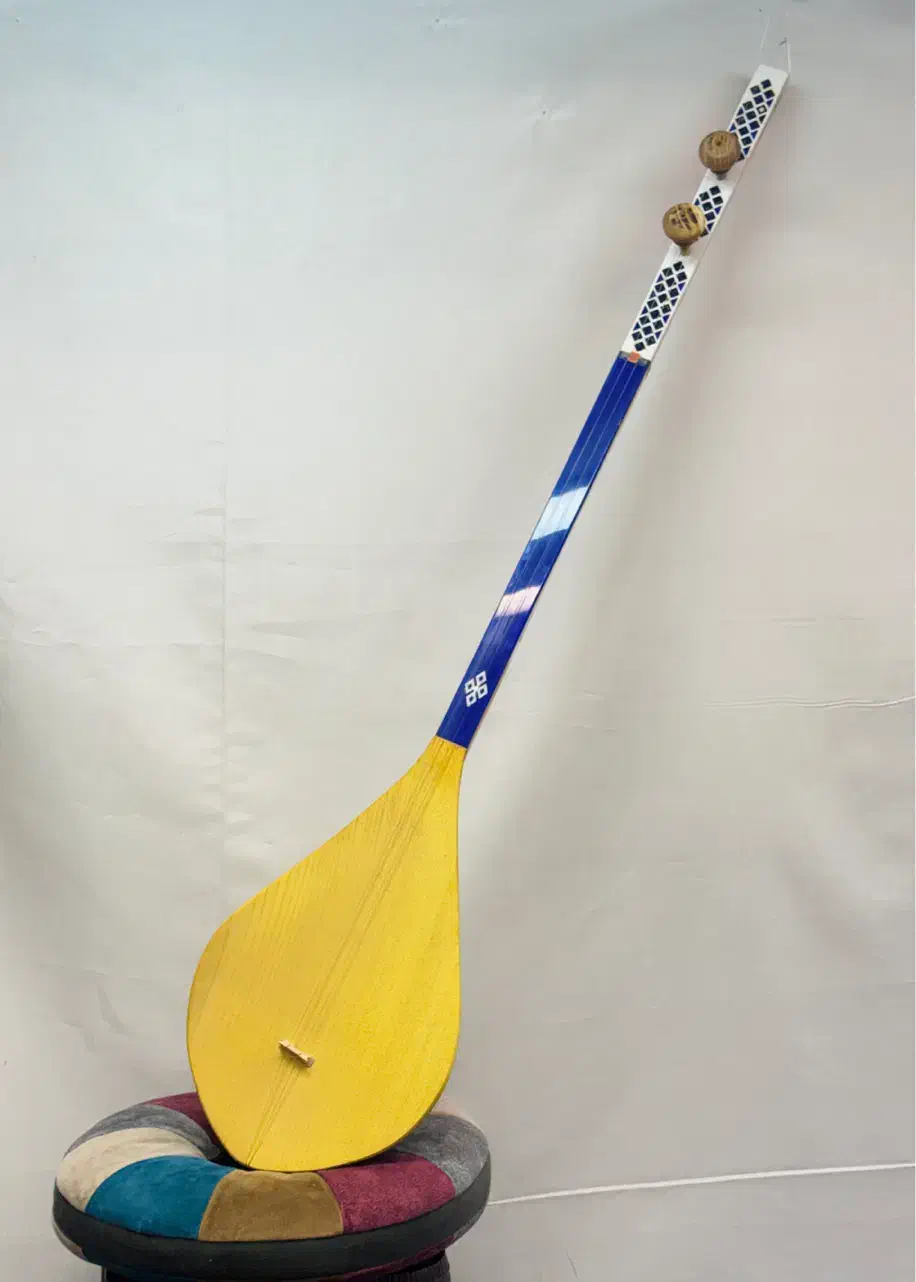 دمبوره افغانستان|سازهای سنتی|باقرشهر, |دیوار