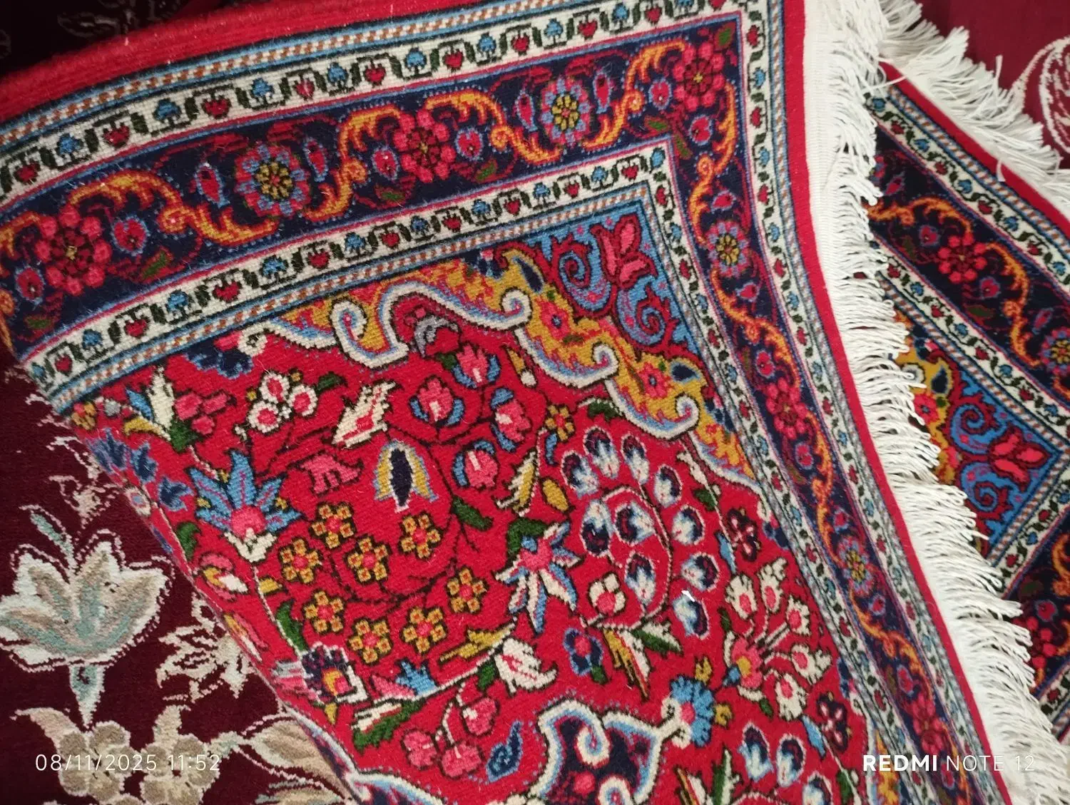 پشتی دستبافت|پشتی|ملایر, |دیوار