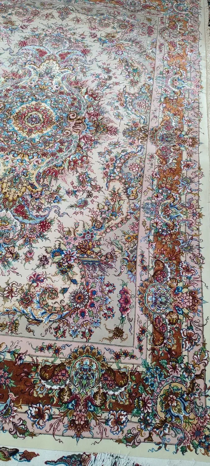 فرش دستبافت 6 متری تبریز طرح خطیبی|فرش|اراک, |دیوار