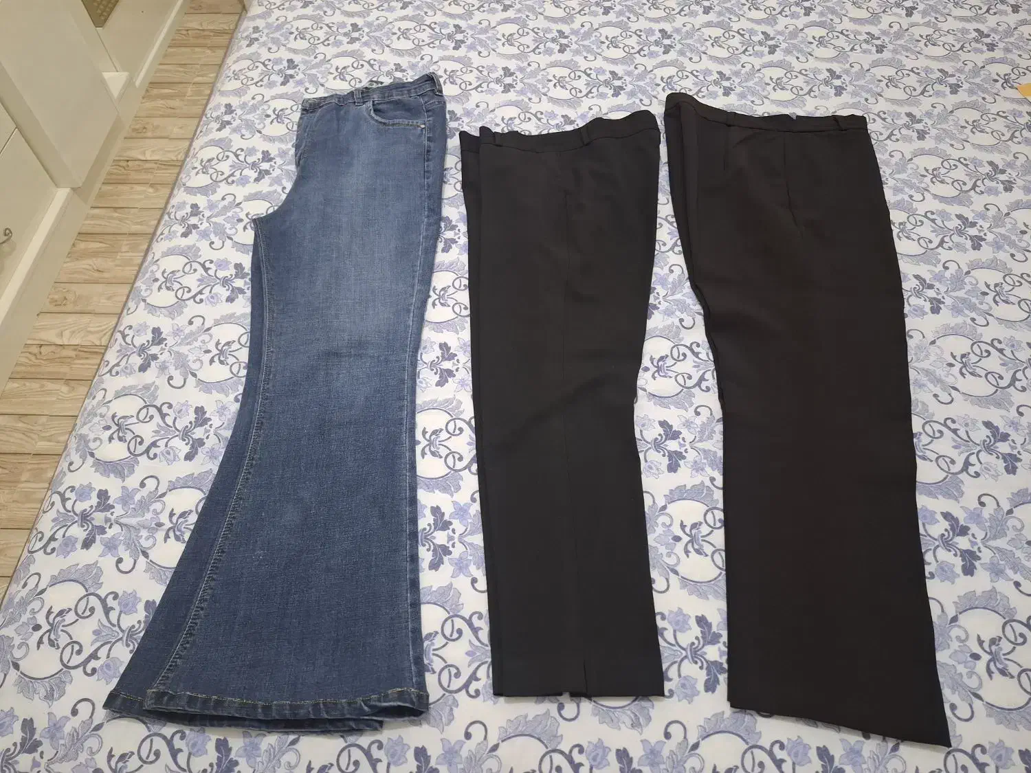 سه عدد شلوار زنانه|لباس|خرمآباد, |دیوار