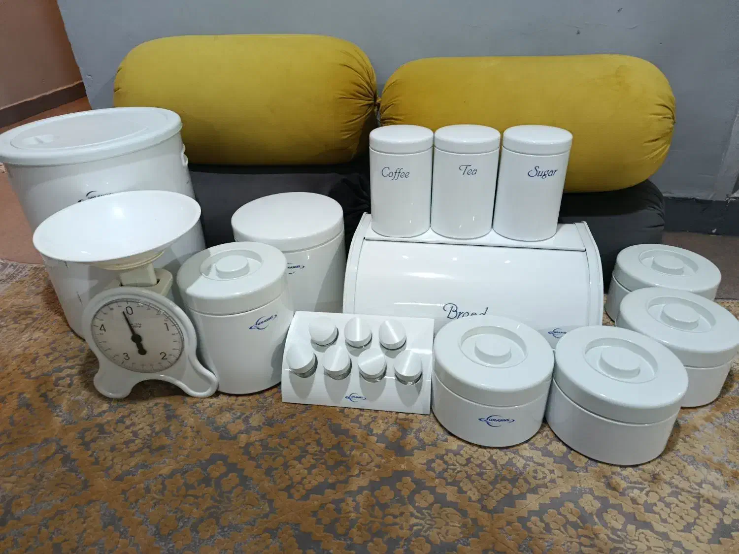 سرویس اورانوس سفید|ظروف نگهدارنده، پلاستیکی، یکبارمصرف|قزوین, |دیوار