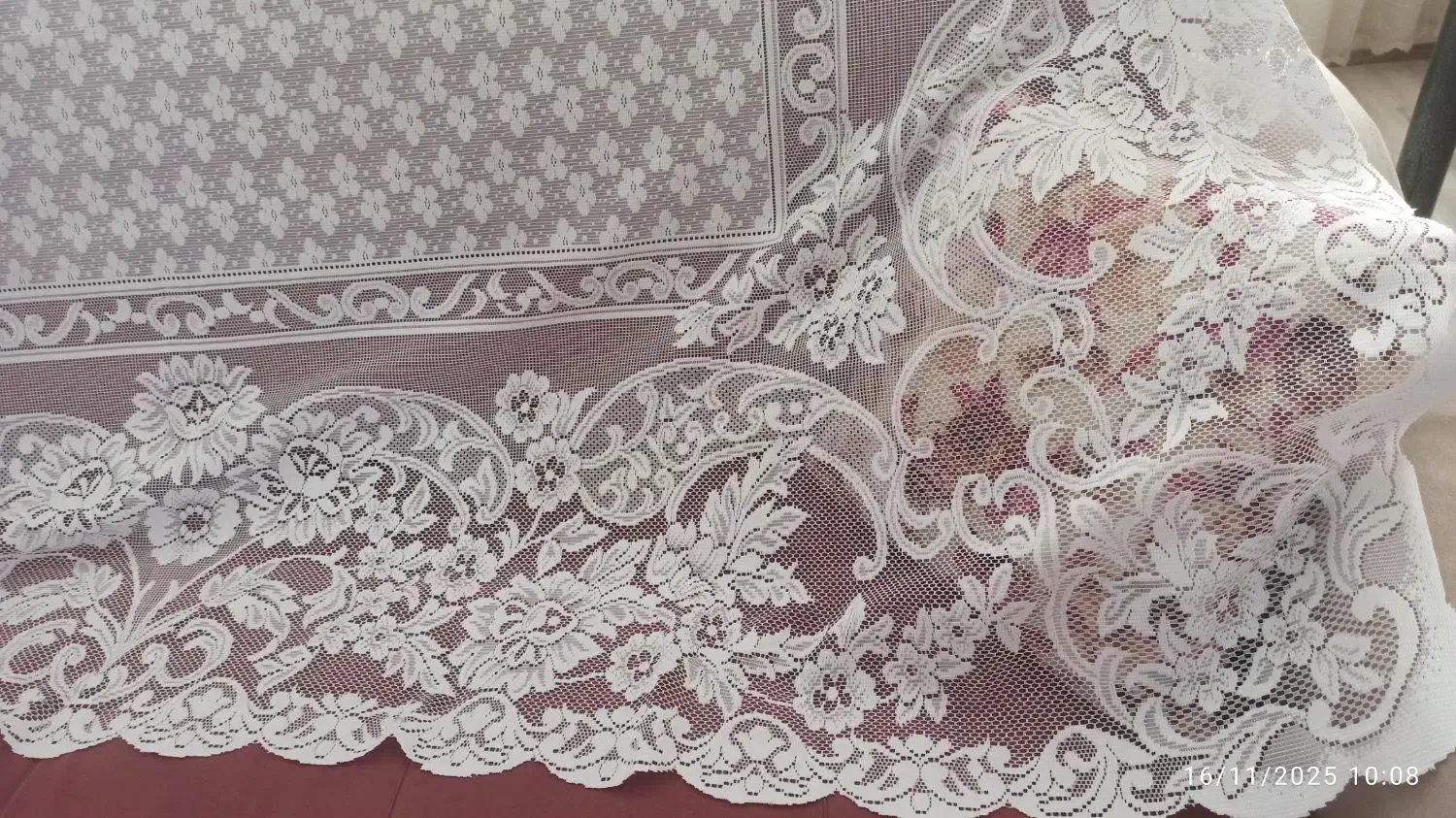 رومیزی توری|پرده، رانر، رومیزی|خوی, |دیوار