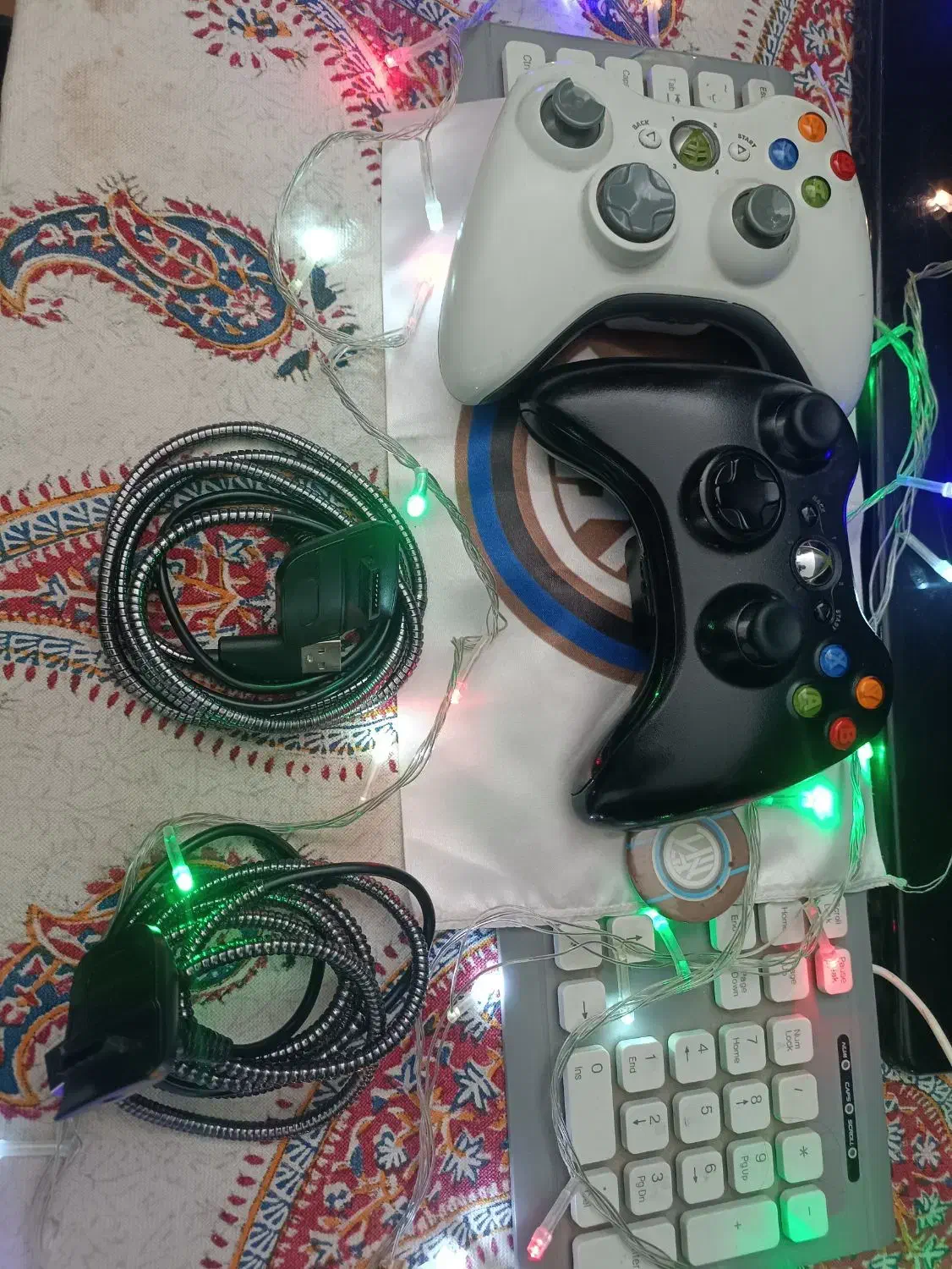 ایکس باکس۳۶۰معاوضه باگوشی|کنسول، بازی ویدئویی و آنلاین|کاشمر, |دیوار