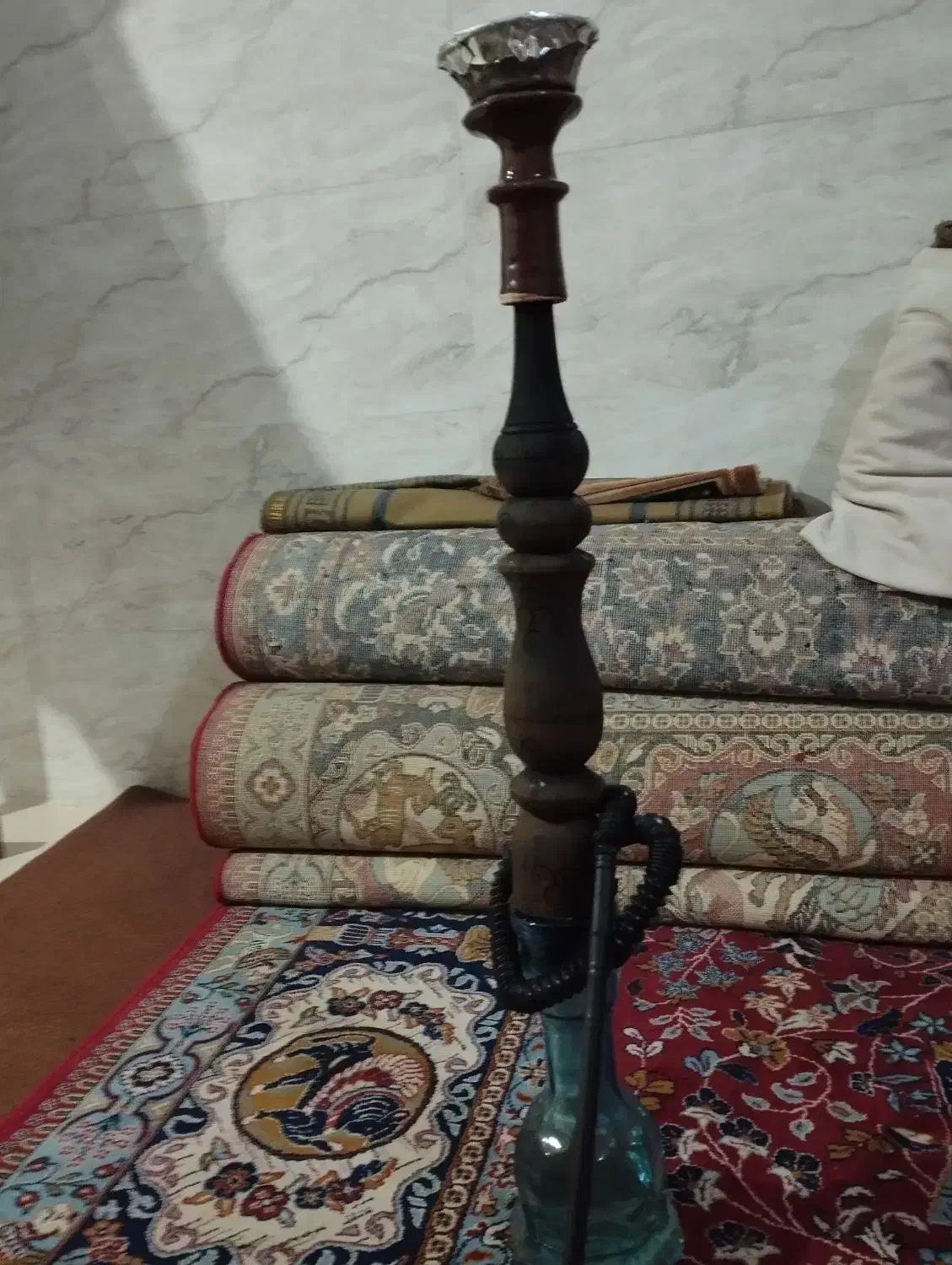 قلیان چوبی|زیورآلات و اکسسوری|آزادشهر, |دیوار