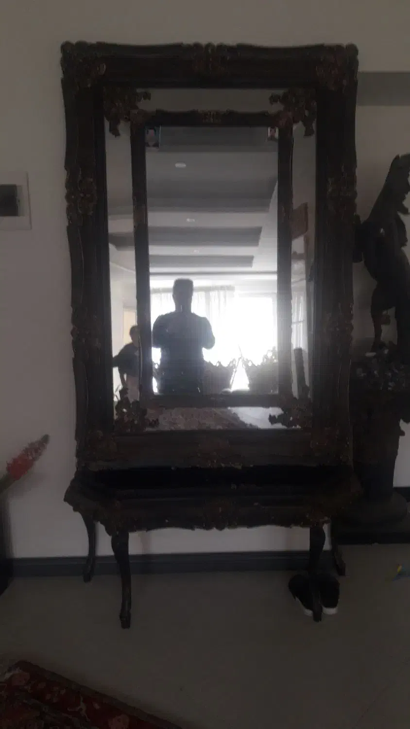 آیینه و کنسول|بوفه، ویترین، کنسول|همدان, |دیوار