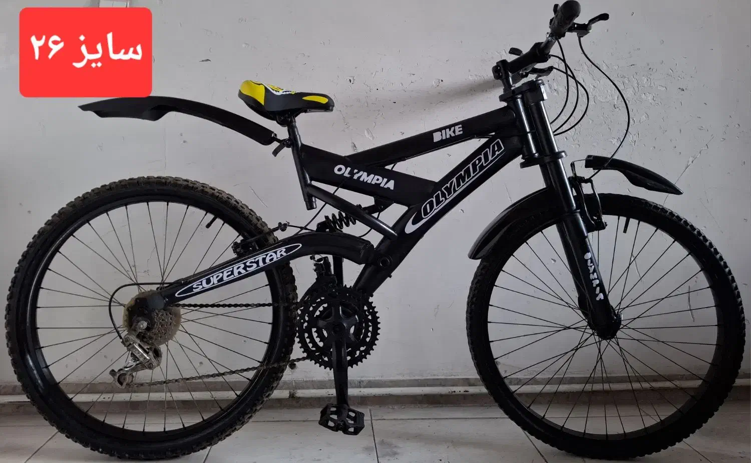 5دوچرخه سایز20،24،26 کمکدار21دنده کاملاسالم تایوان|دوچرخه، اسکیت، اسکوتر|تهران, شهرک شریعتی|دیوار
