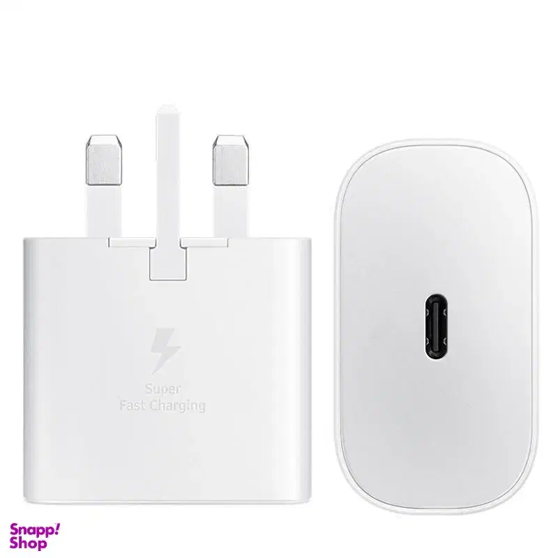 شارژر دیواری 25 وات سامسونگ مدل 3 پین کد 5545|لوازم جانبی موبایل و تبلت|شیراز, گلستان|دیوار