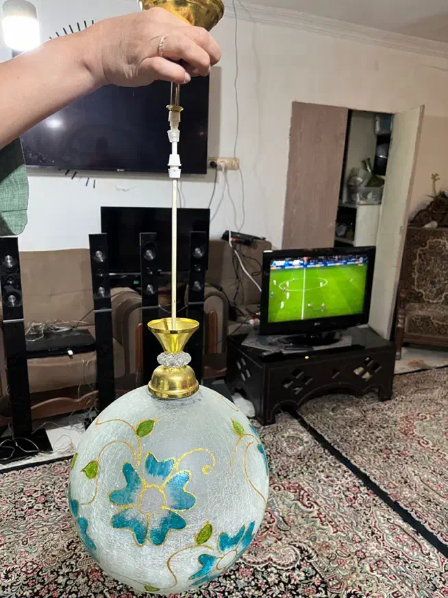 لوستر|لوستر و چراغ آویز|کرمان, |دیوار