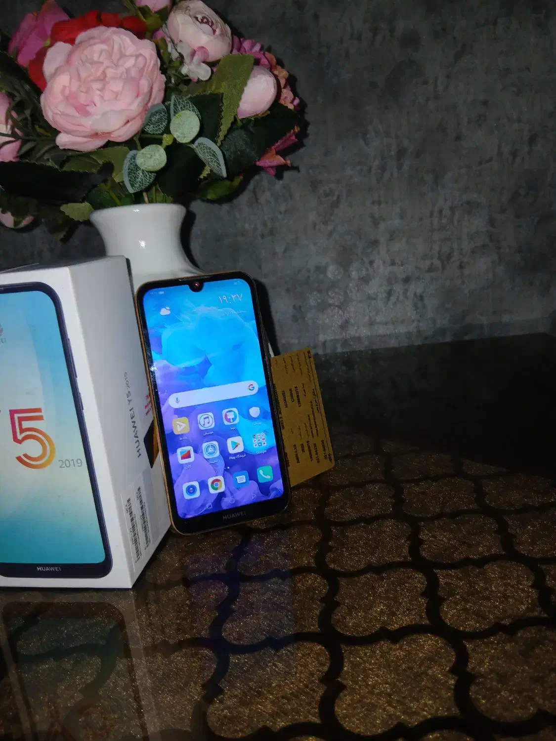 فروش گوشی وای ۵  ۲۰۱۹ هواوی سالم|موبایل|کرج, کوی کارمندان جنوبی|دیوار