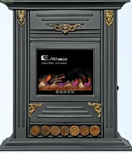 رنگ کوره ای بخاری|بخاری، هیتر، شومینه|قم, بیانی|دیوار