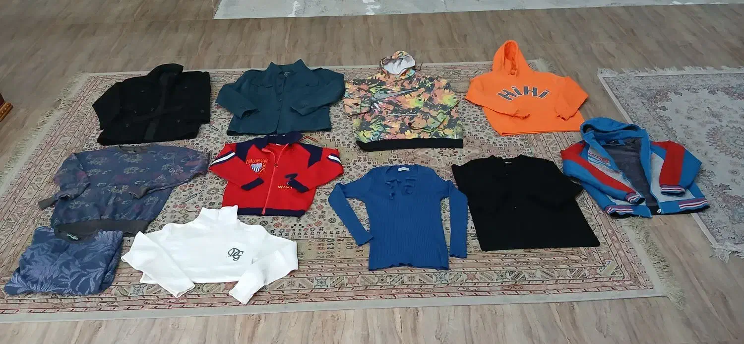 کاپشن سویشرت هودی تیشرت پیراهن شلوار لی کفش کتونی|لباس|تهران, تجریش|دیوار