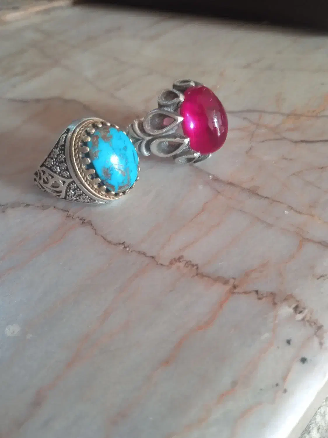 دوتا انگشتر مردانه و انگشتر زنانه ترک|جواهرات|مشهد, پورسینا|دیوار