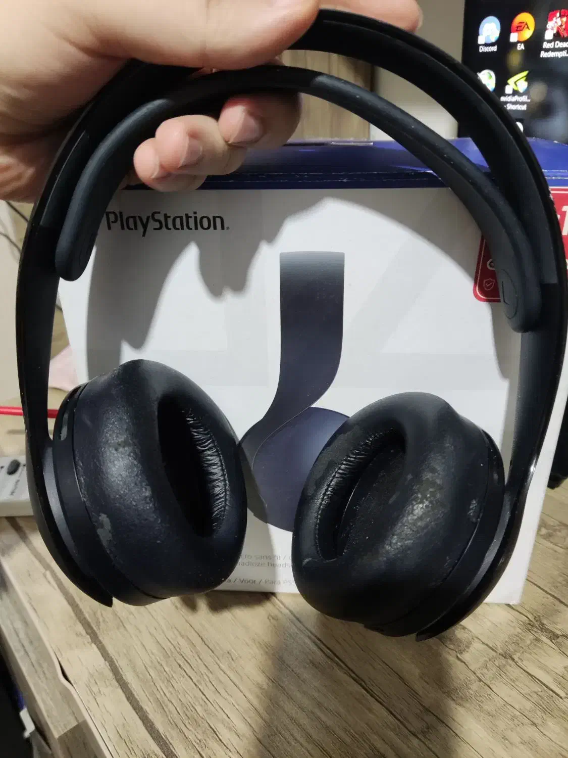 هدفون سونی pulse 3d رنگ مشکی|کنسول، بازی ویدئویی و آنلاین|تهران, سجاد|دیوار