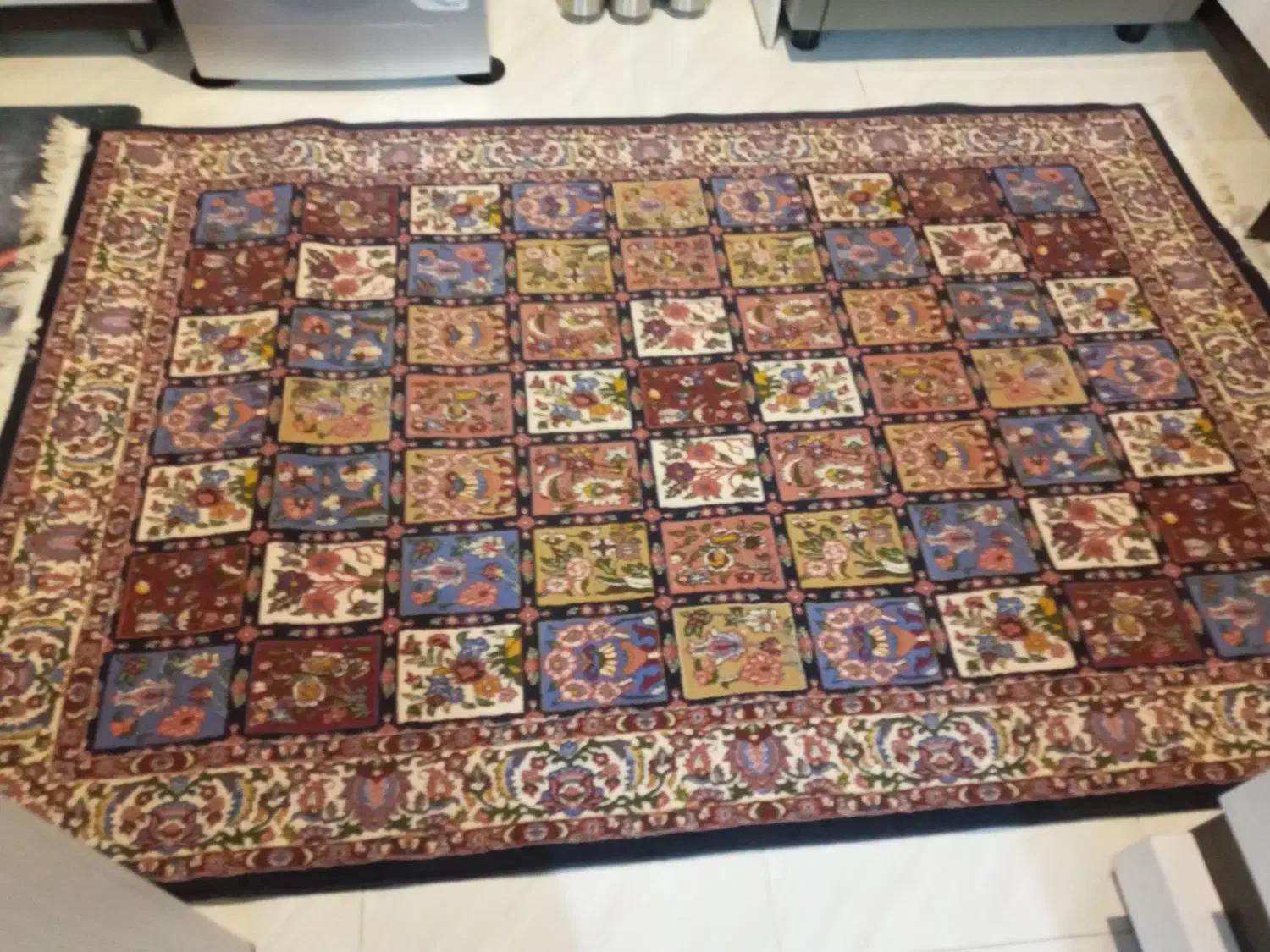 ۱ عدد فرش ۴ متری|فرش|اصفهان, پزوه|دیوار