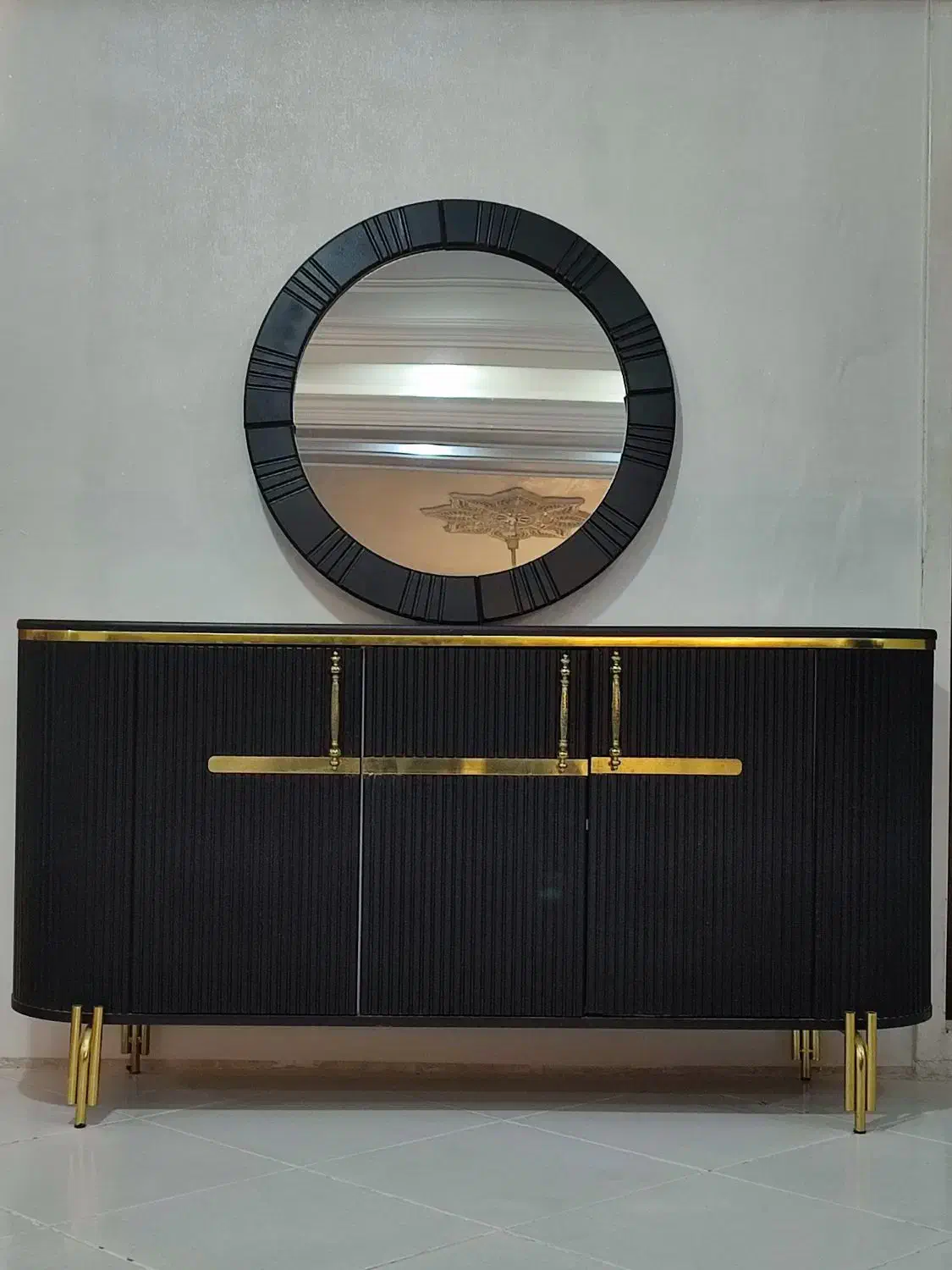 میز تلویزیون و کنسول آینه|بوفه، ویترین، کنسول|جیرفت, |دیوار