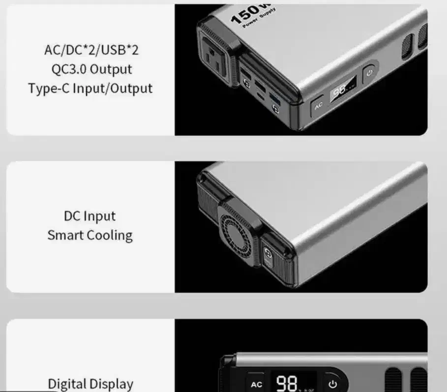 پاور بانک قدرتمند 150وات و 32000 آمپر|لوازم جانبی موبایل و تبلت|مشهد, گاز|دیوار