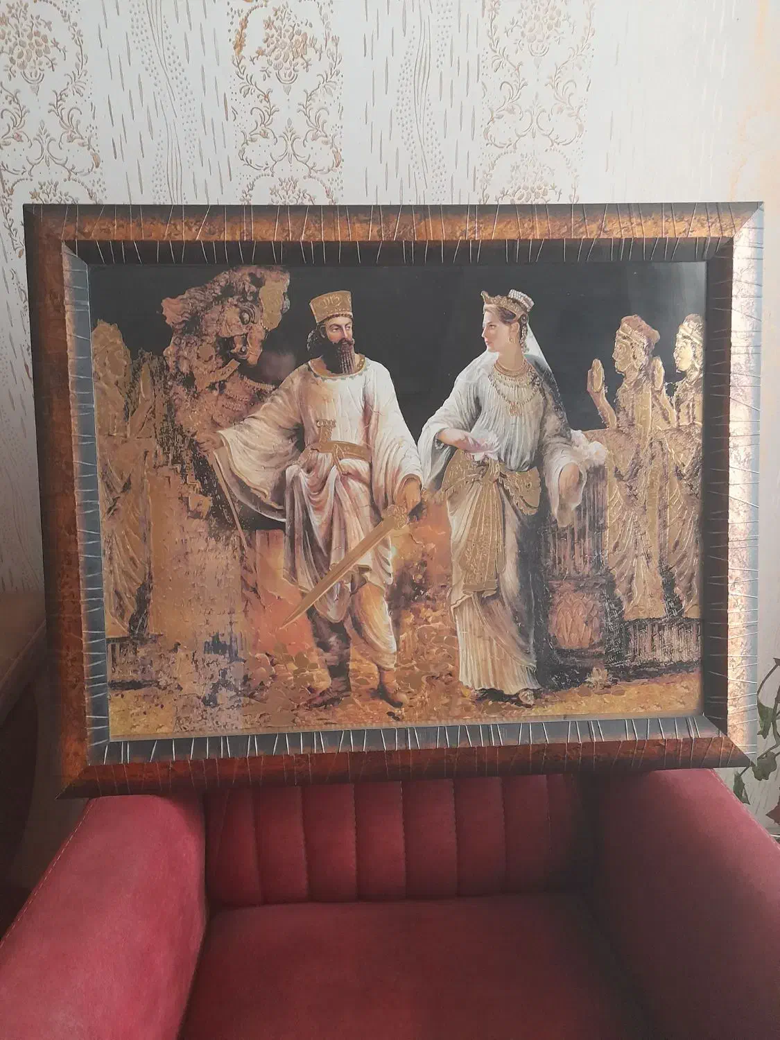 تابلو نقاشی هخامنشی|تابلو، نقاشی، عکس|اهواز, شهرک دانشگاه|دیوار