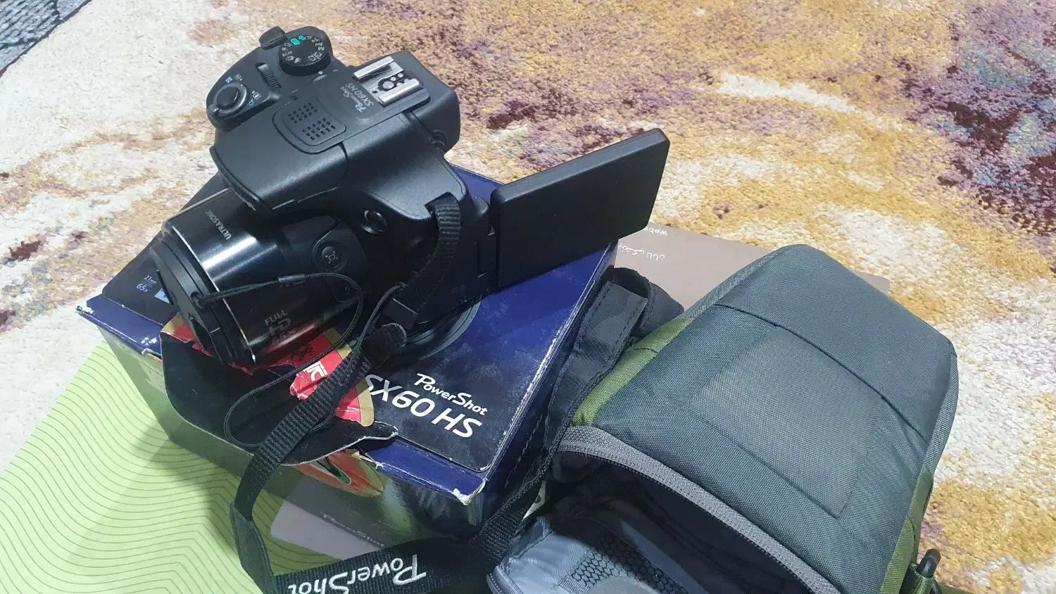 دوربین کانن SX60 سوپر زوم ۶۵ برابر|دوربین عکاسی و فیلم‌برداری|اهواز, کیانپارس |دیوار