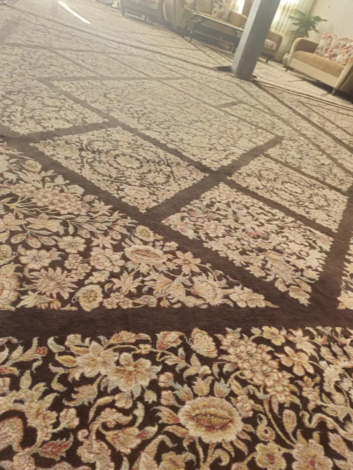 فرش ماشینی|فرش|میانه, |دیوار